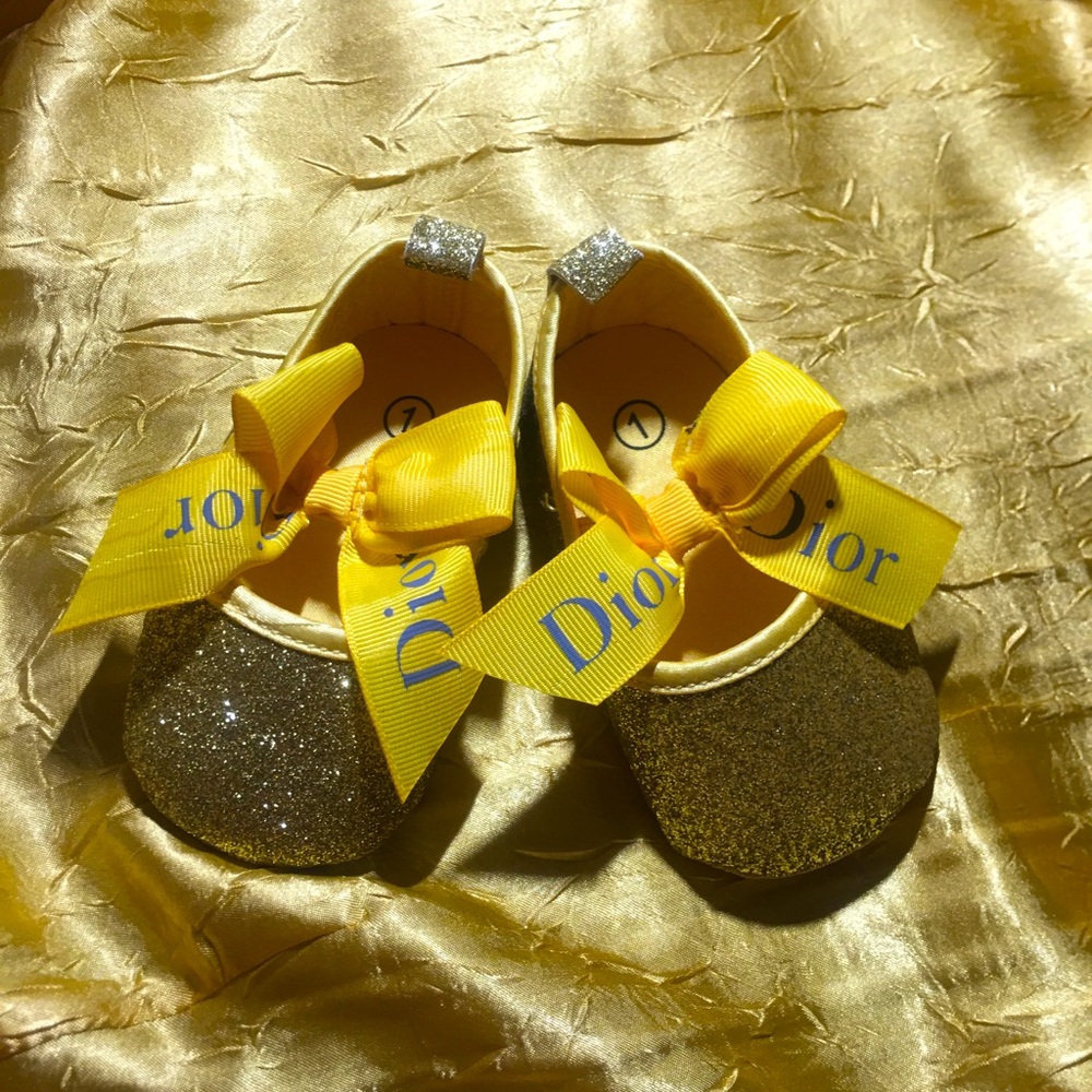 Dior baby shoes